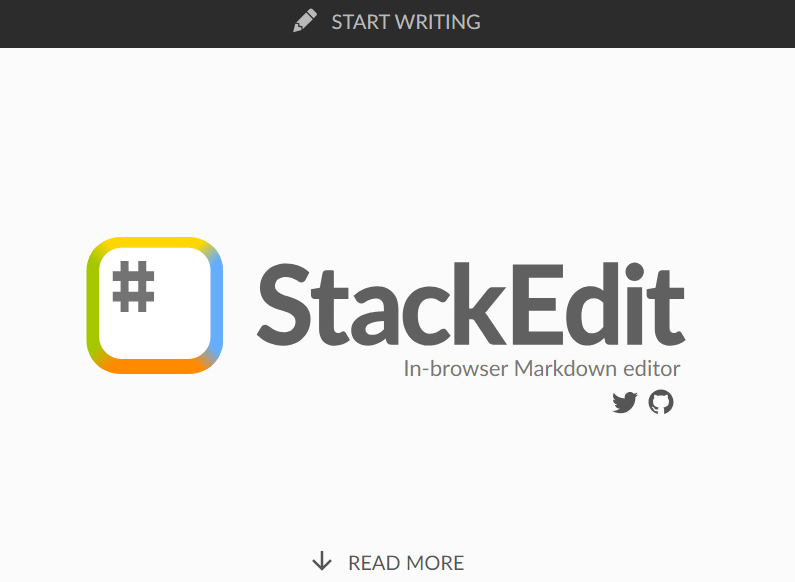 StackEdit Markdown 編輯器